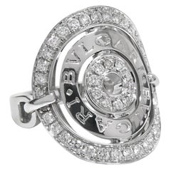 Bulgari Astrale Diamond White Gold Ring