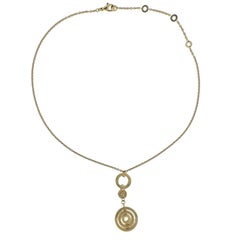 Bulgari Astrale Gold Pendant Necklace