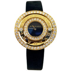 Bulgari Astrale Damen Quarz-Armbanduhr in 18 Karat Gelbgold