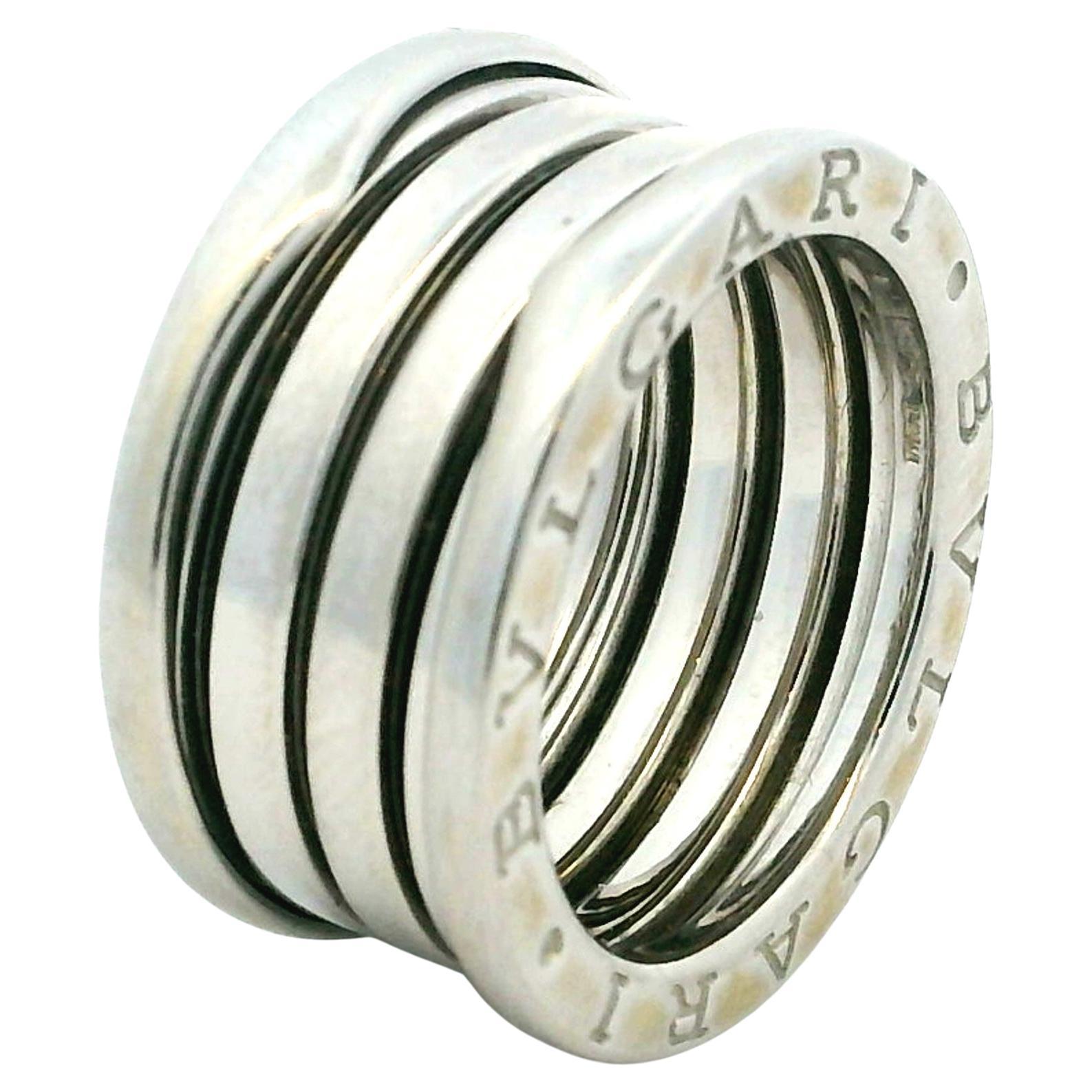 Bulgari B Zero 1  Anello a 4 fasce in oro bianco 18K