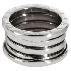 Anello Bulgari B Zero 1 in oro bianco 18 carati.