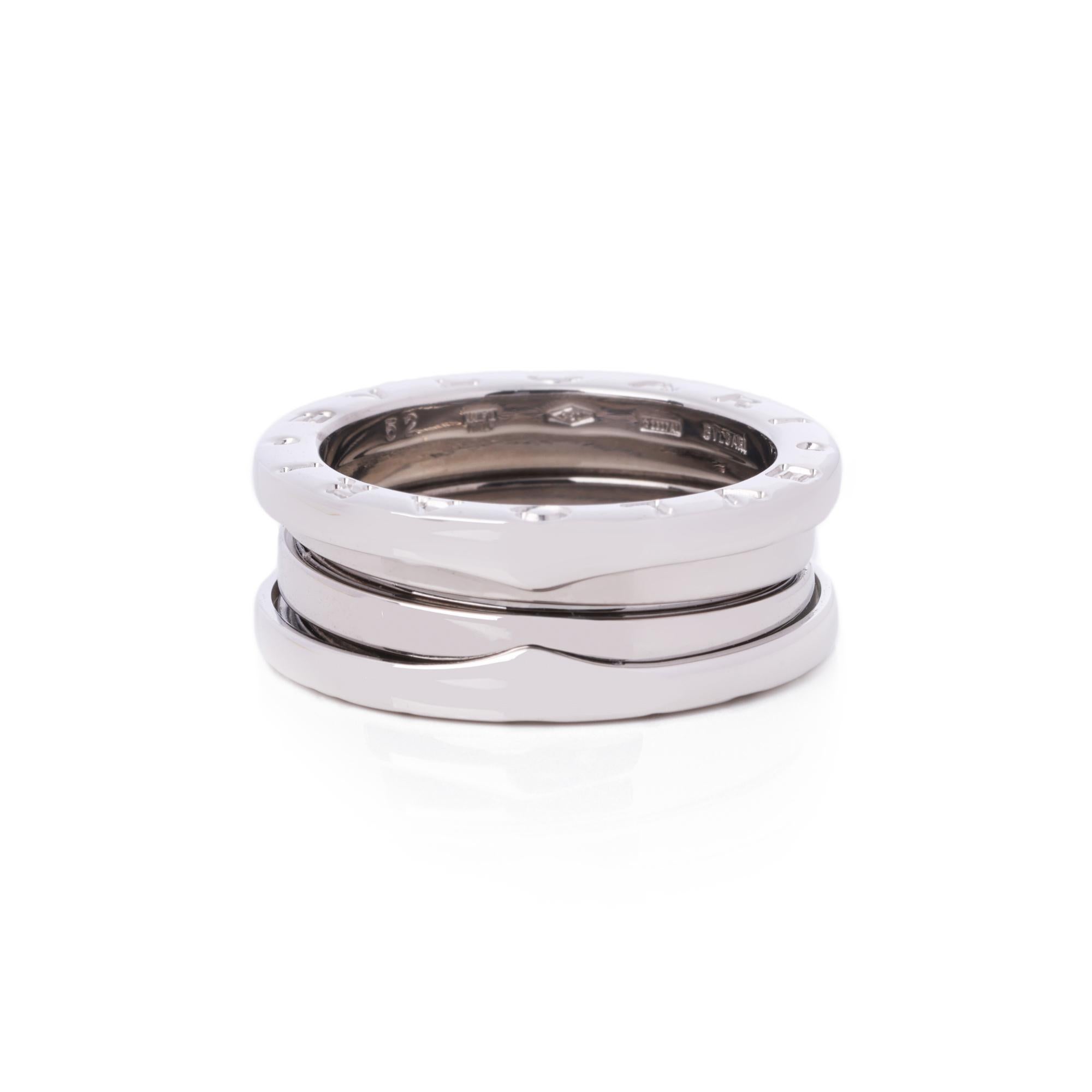 Anillo Bulgari B Zero 1 de tres filas de anillos en venta en