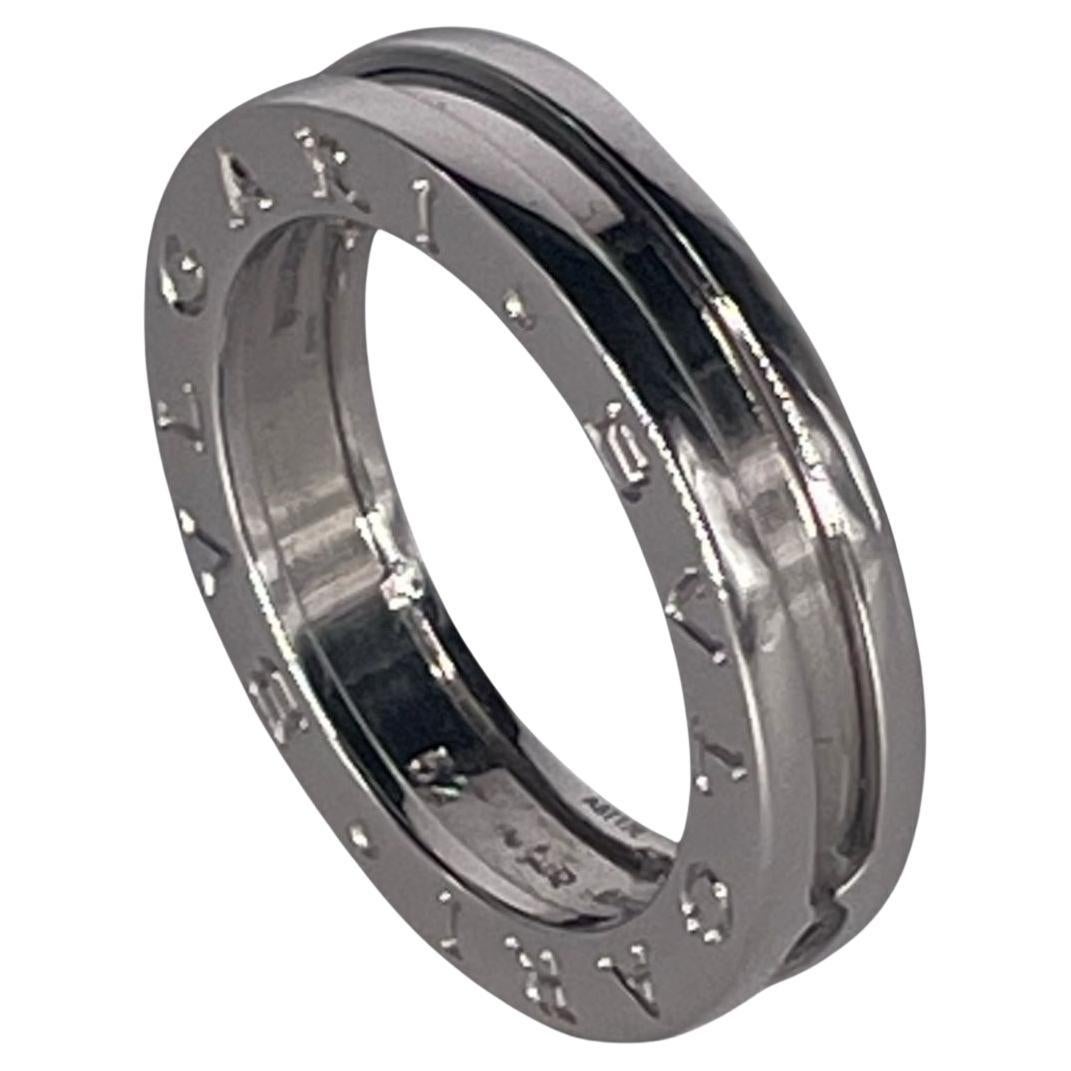 Anello Bulgari B Zero 1 in oro bianco