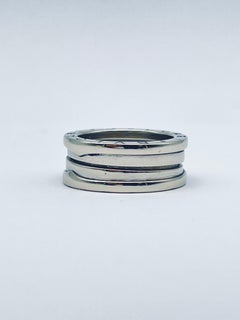 Bulgari Bague B Zero en or blanc 18 carats