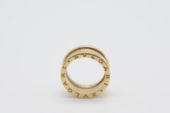 Bulgari B Zero Band Ring in 18K Yellow Gold