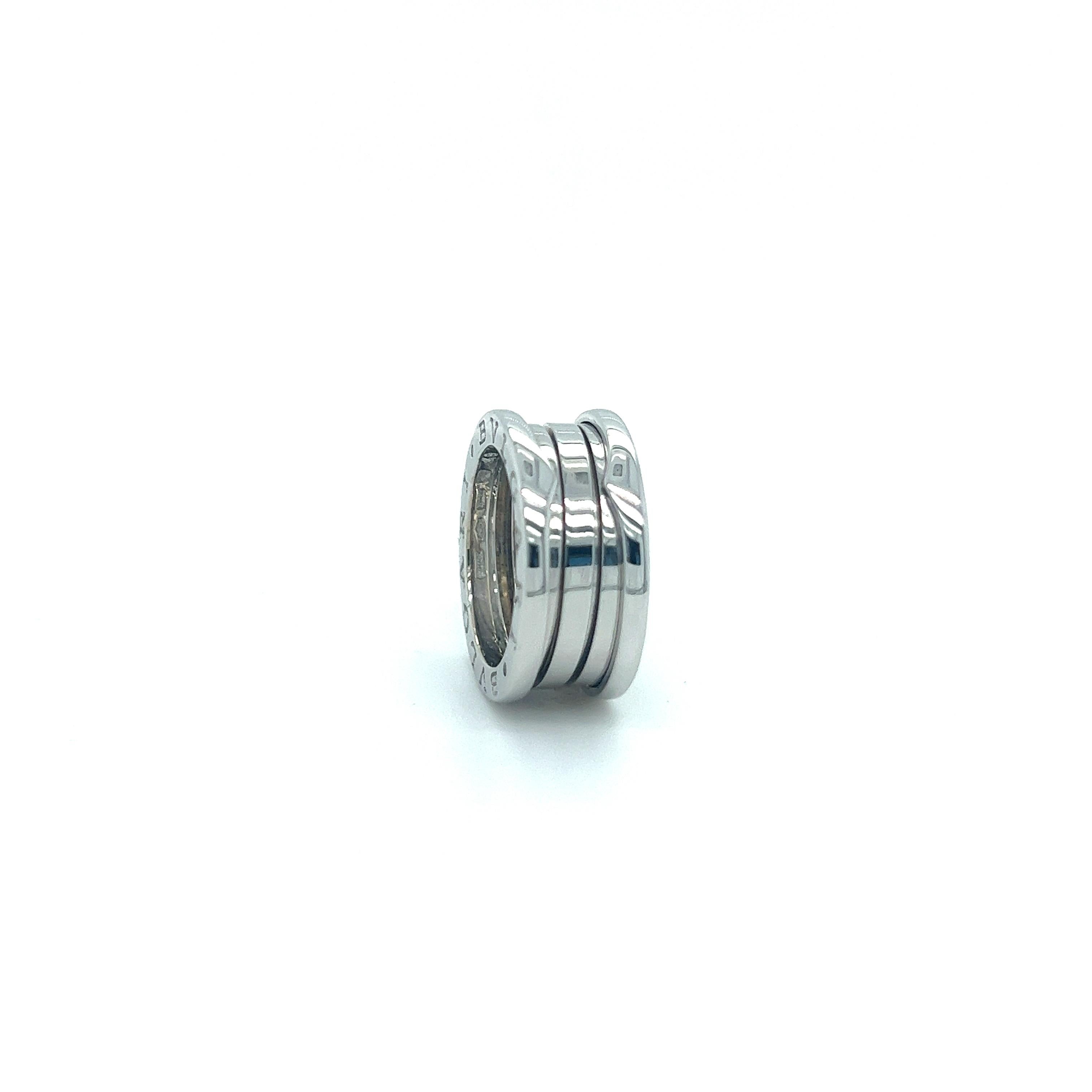 Bague B-Zero Bulgari, taille 48, numéro de modèle 323530 Unisexe en vente