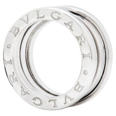 Anillo Bulgari B-Zero, oro blanco talla 48 número de modelo 323530