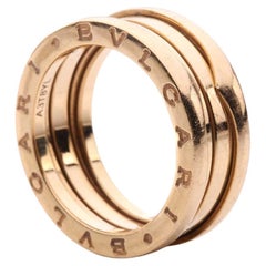 Used Bulgari B-Zero rose gold ring 