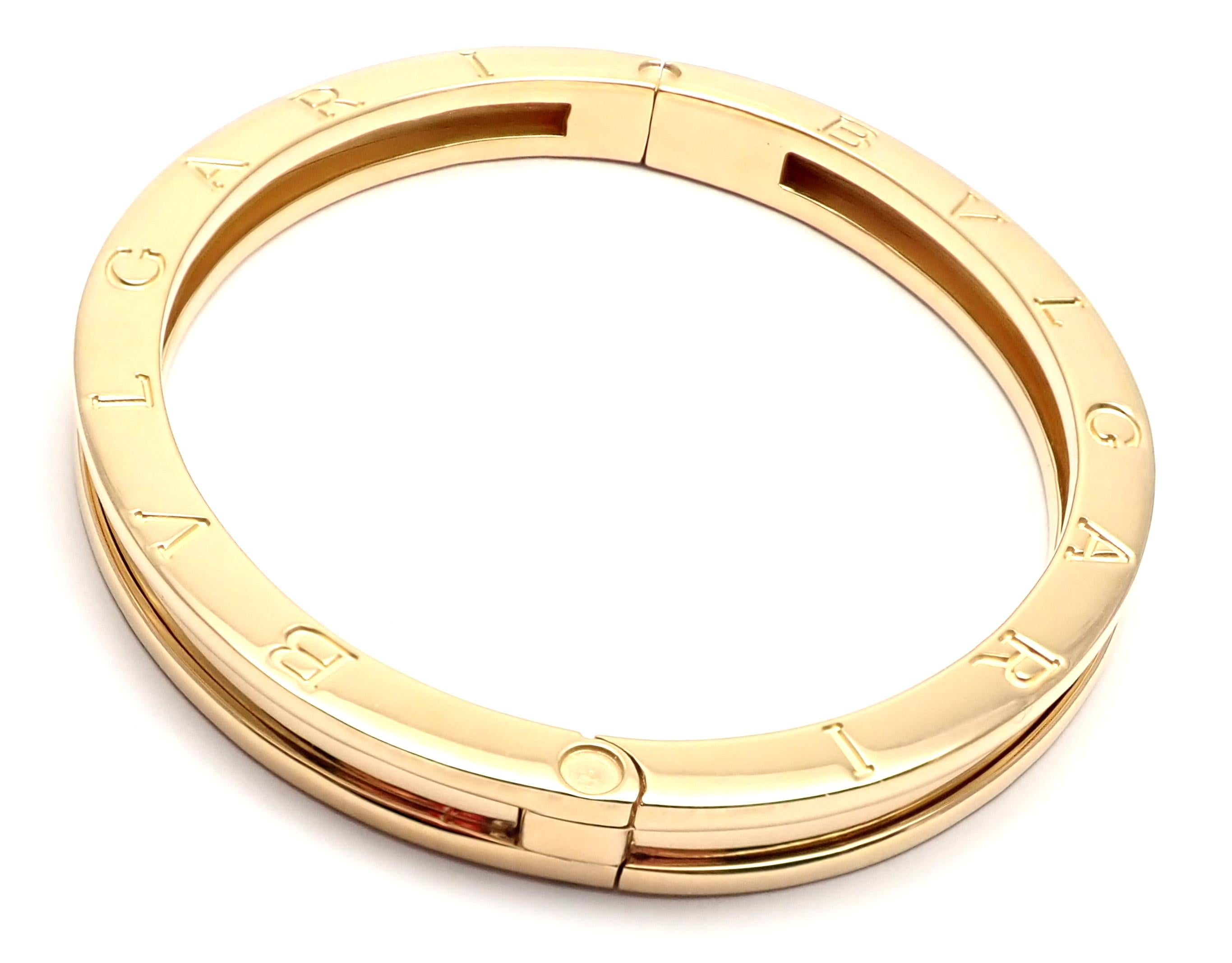 Bulgari B-Zero Armreif aus Gelbgold für Damen oder Herren