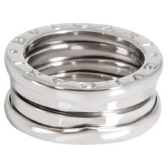 Anello Bulgari B. Zero1 a tre fasce in oro bianco 18 carati