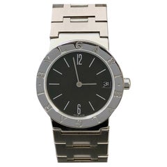 Bulgari BB30 Stainless Steel Mid size Quartz Wrist Watch
