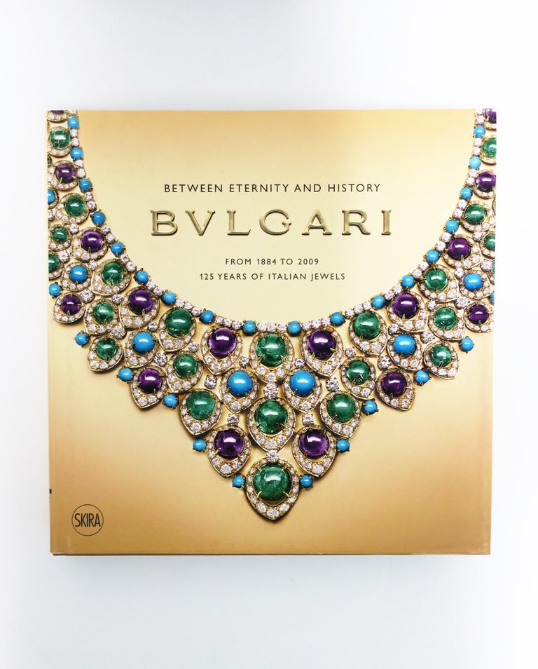 Italian Bulgari Between Eternity and History Jewelry Coffee Table or Library Book For Sale