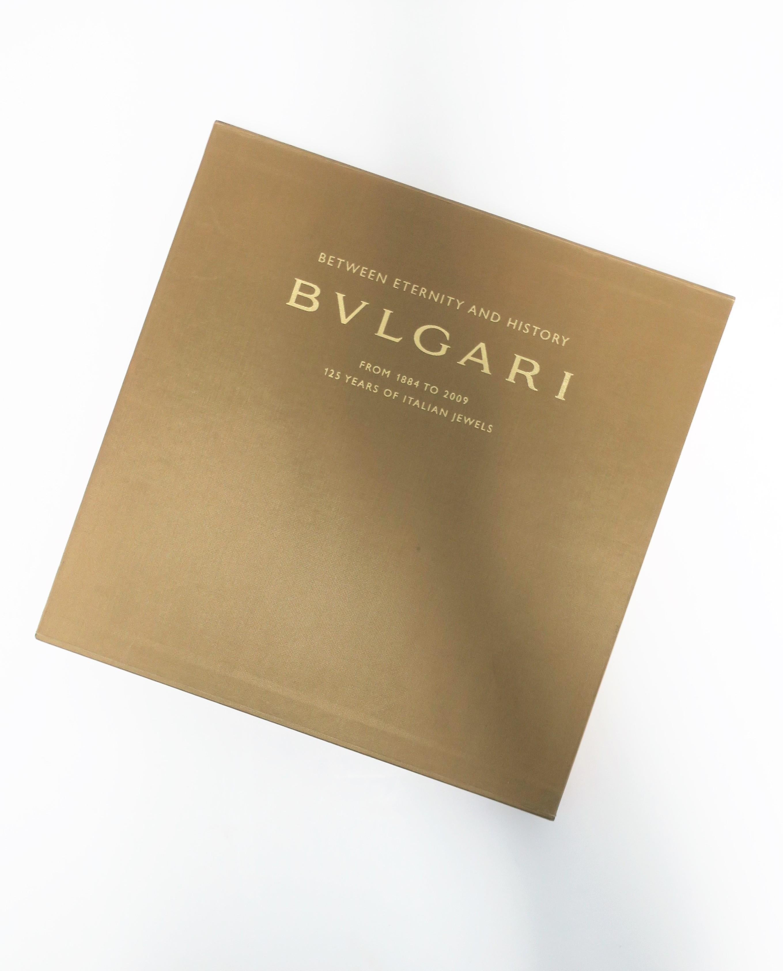 Bulgari Between Eternity and History Jewelry Coffee Table or Library Book