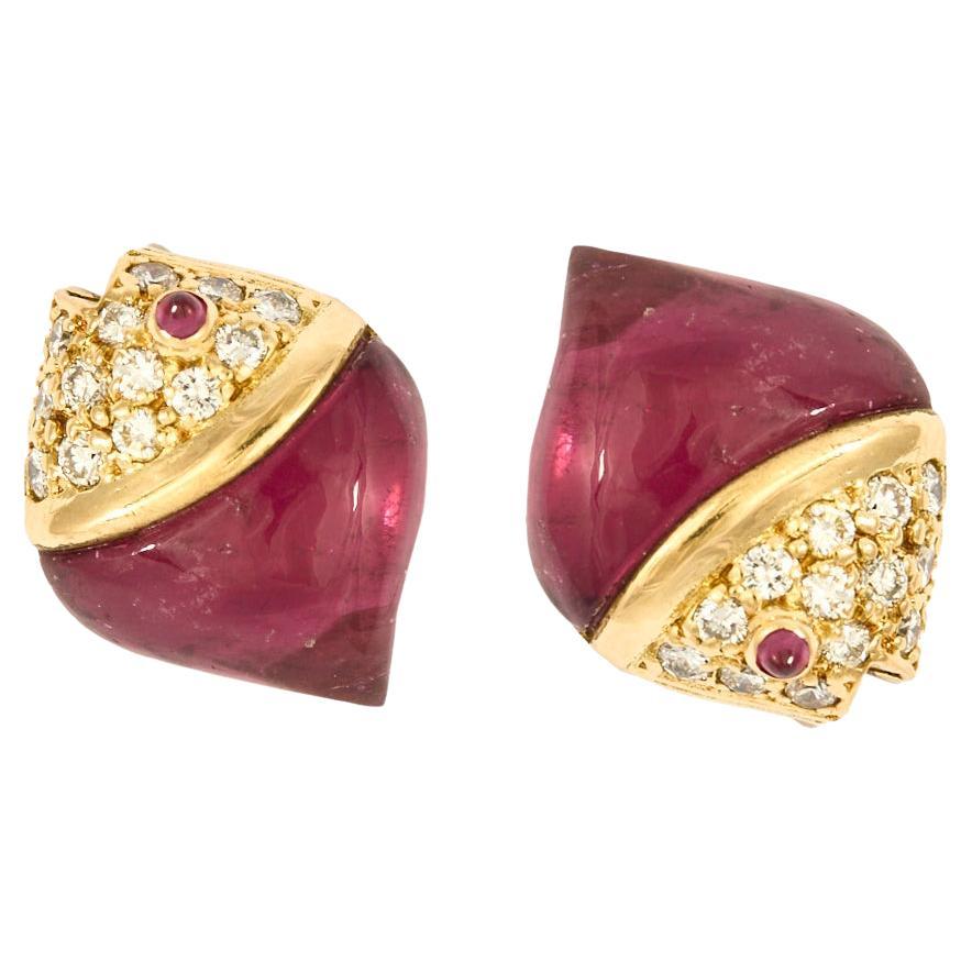 BULGARI - Naturalia fish earrings
