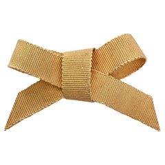 Vintage Bulgari Bow Brooch