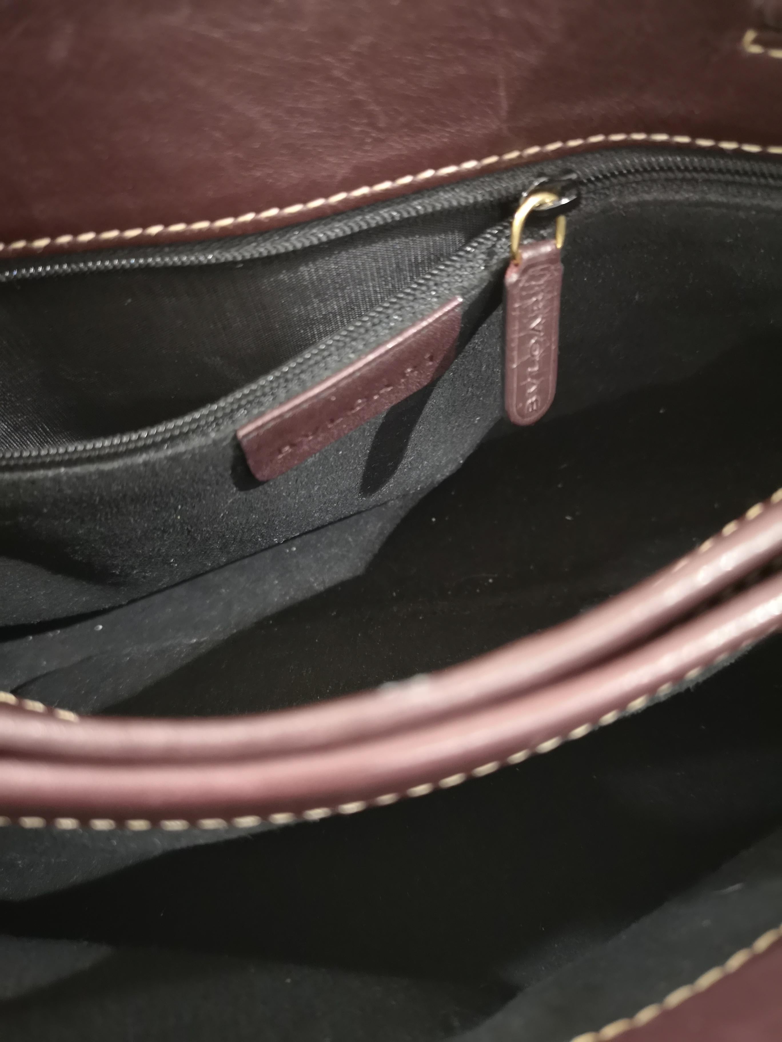 Bulgari Brown Leather Shoulder Bag In Excellent Condition In Capri, IT