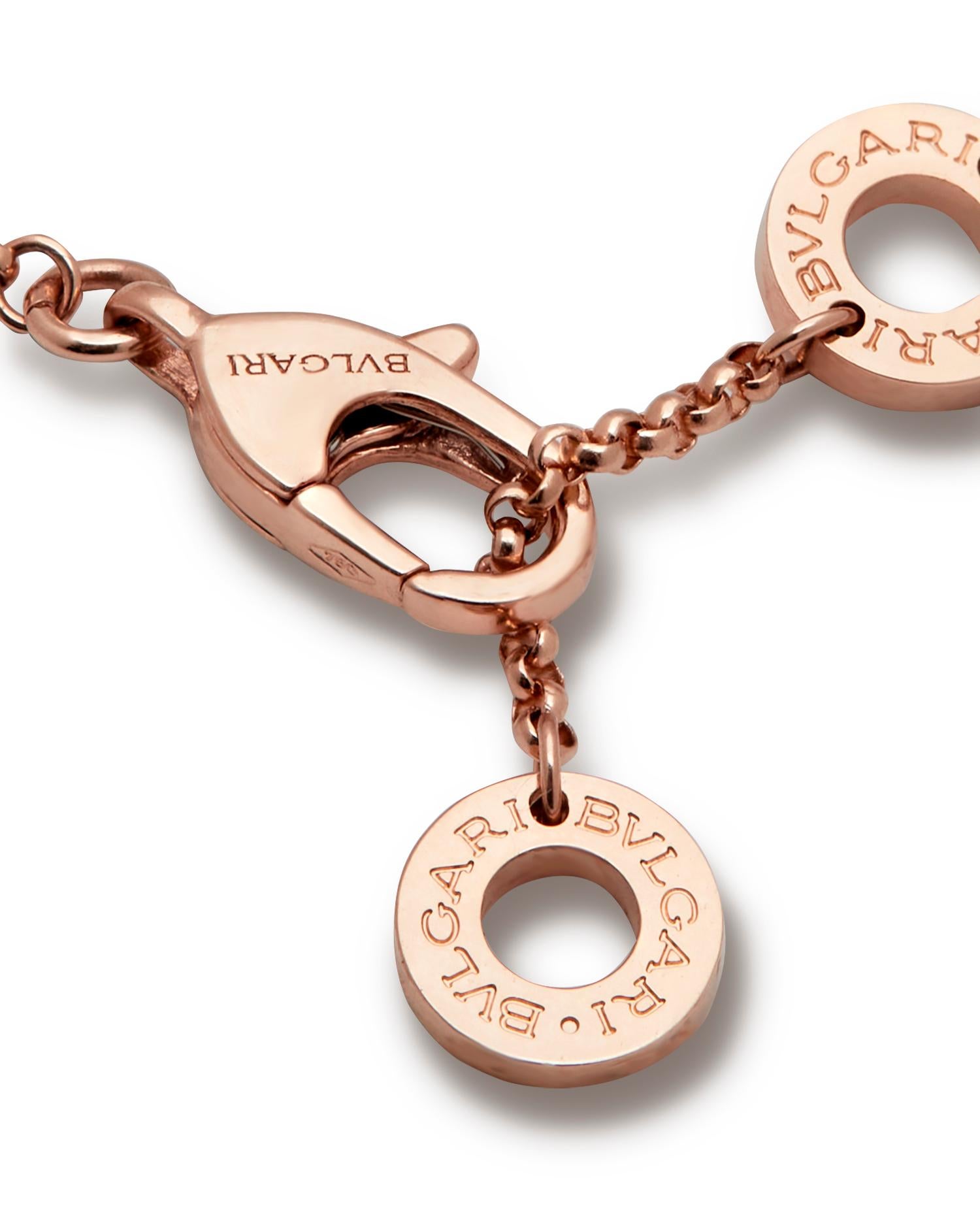 Bulgari Armband MOP Roségold Armband 359677 (Zeitgenössisch)