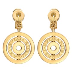 Bulgari Bulgari Yellow Gold Drop Earrings