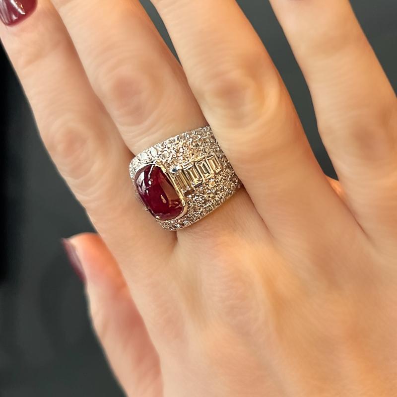 Bulgari Burmese Ruby (6.00TW) and Diamond (3.50TW) 