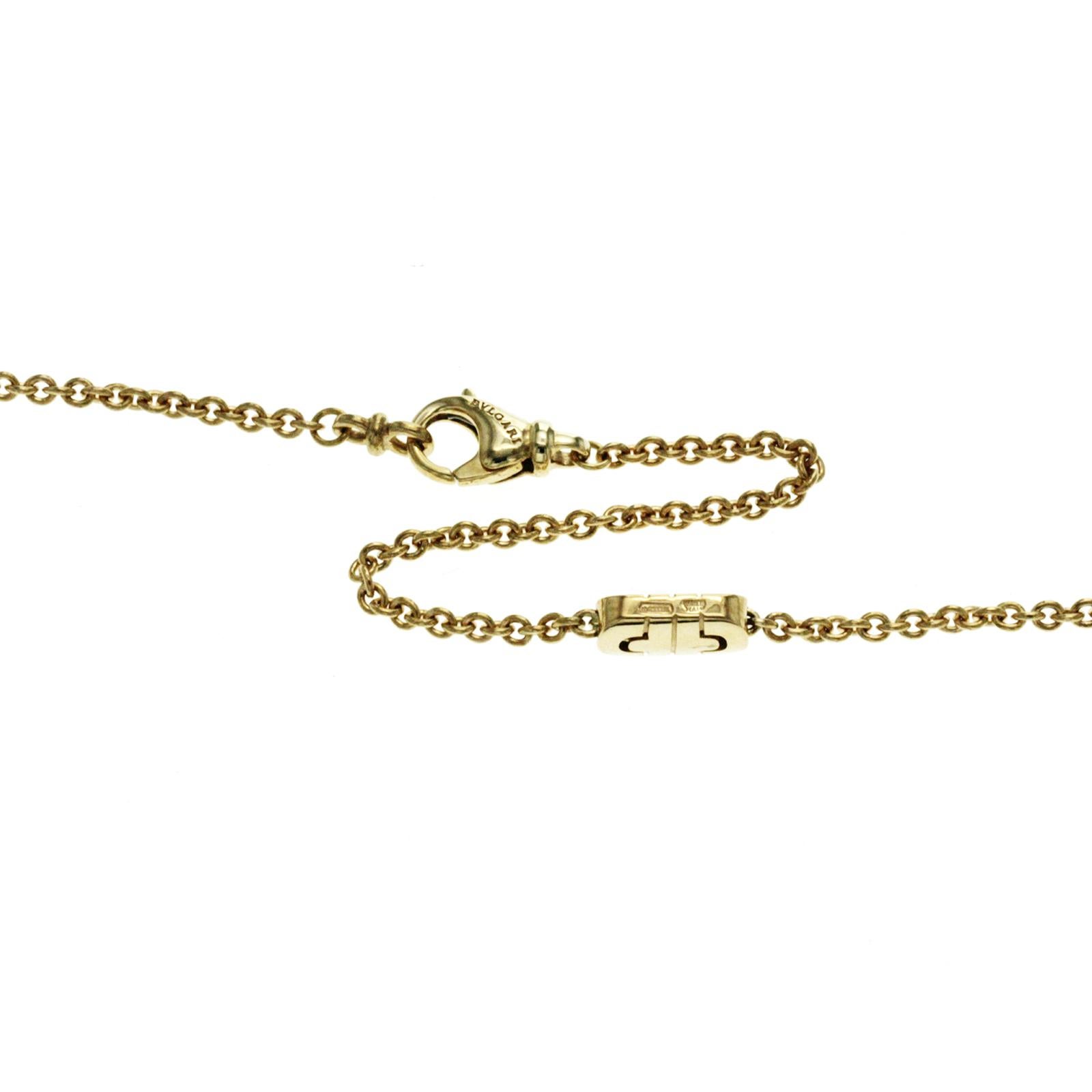 Bulgari Bulgari Bvlgari 18 Karat Gelbgold Parentesi Halskette 1