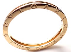 Bulgari Bvlgari B-Zero Yellow Gold Bangle Bracelet