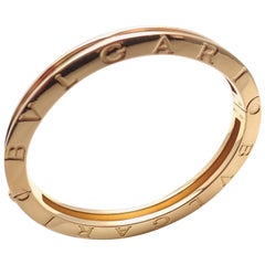 Bulgari Bvlgari B-Zero Yellow Gold Bangle Bracelet