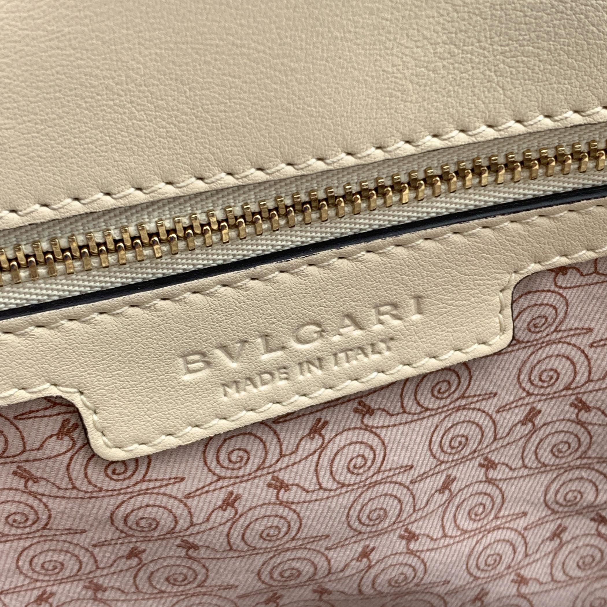 Bulgari Bvlgari Black Canvas and Leather Isabella Rossellini Bag 4