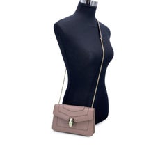 Bulgari Bvlgari Blush Leather East West Serpenti Forever Shoulder Bag