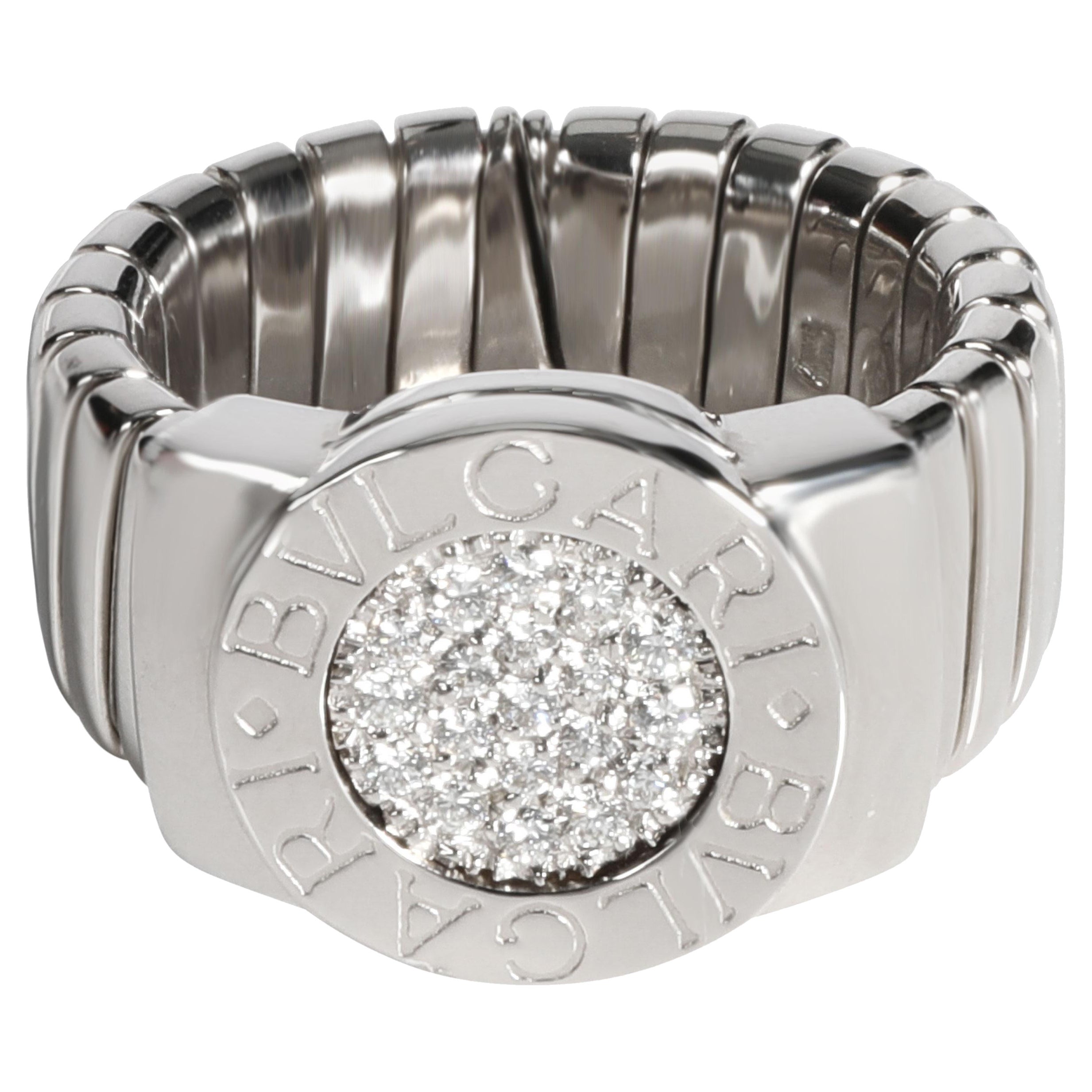 Bulgari Bvlgari Bvlgari Diamantring aus 18K Weißgold 0,2 CTW