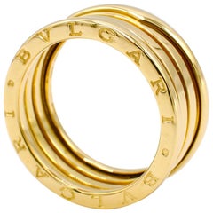 Bulgari Bvlgari B.Zero1 18 Karat Yellow Gold 3 Band Ring