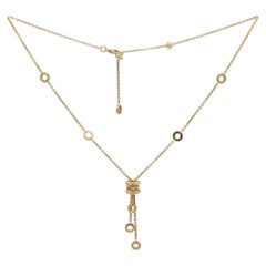 Bulgari Bvlgari B.Zero1 18 Karat Gelbgold Tropfenhalskette