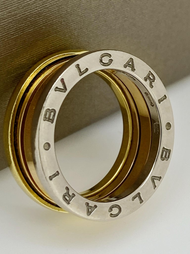 Bulgari (BVLGARI) B.Zero1 18K Tri-Colour Gold Band / Ring Bulgari (BVLGARI) B.Zero1 18K Tri-Colour Gold Band / Ring