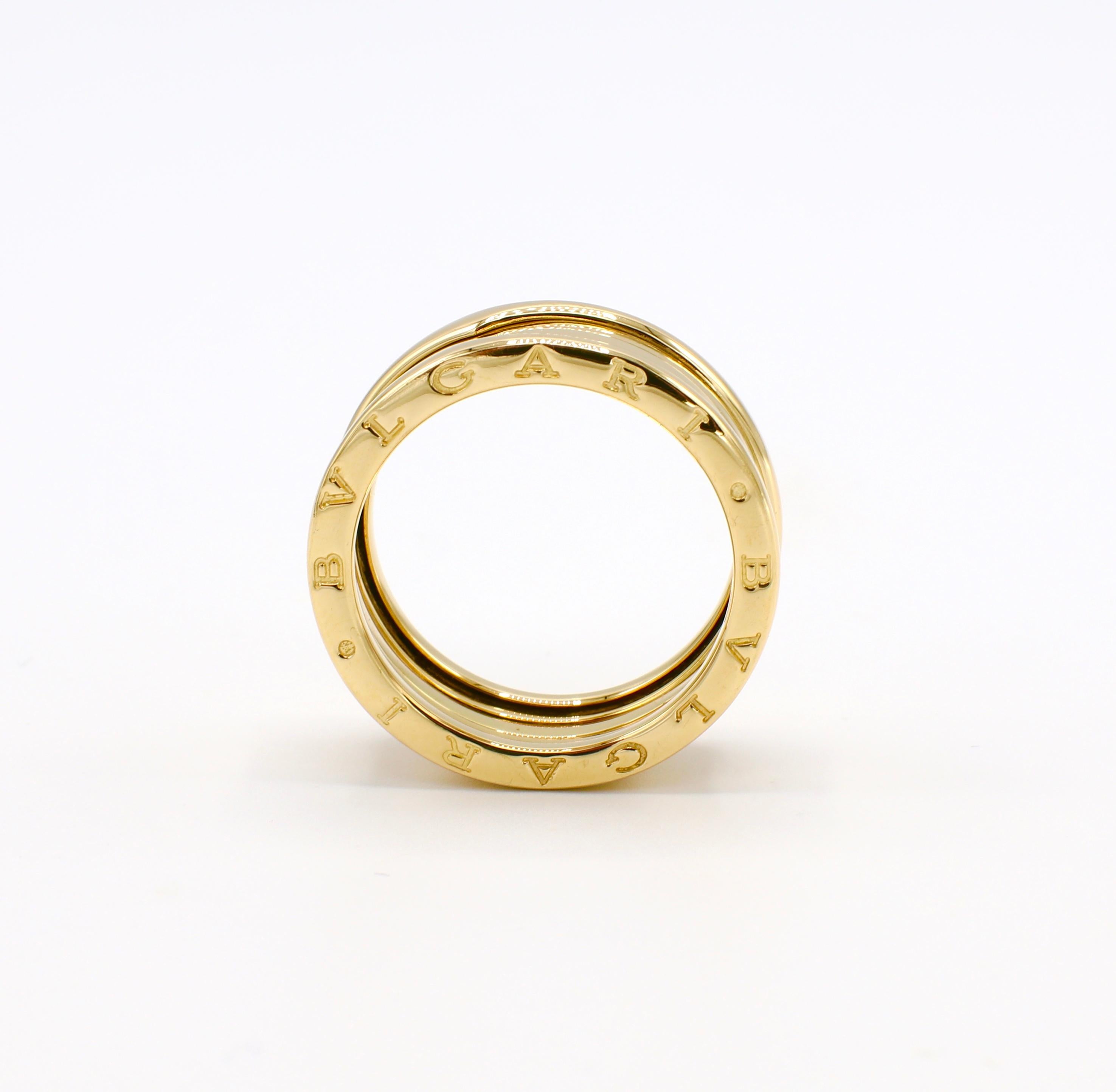 bulgari ring gold