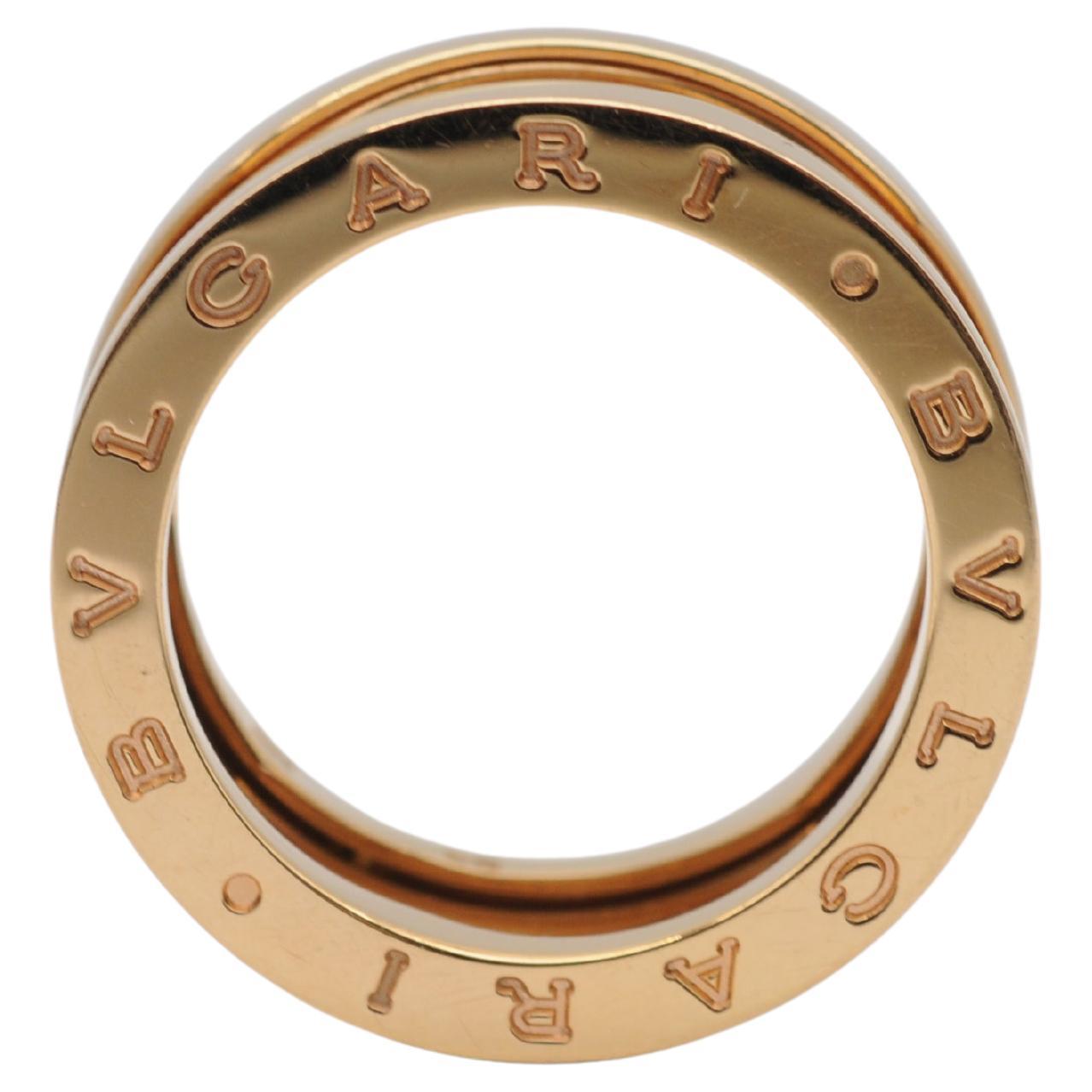 Anillo Bulgari/Bvlgari B.Zero1 Legend de 3 bandas de oro rosa de 18k