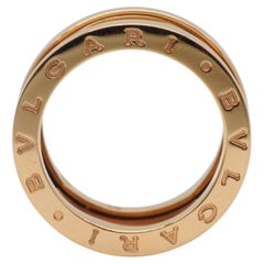 Anillo Bulgari/Bvlgari B.Zero1 Legend de 3 bandas de oro rosa de 18k