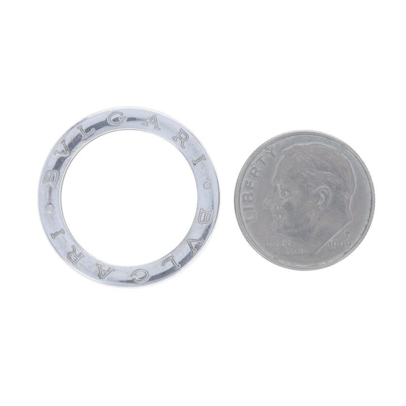 Bulgari BVLGARI B.zero1 Siegelring - Weißgold 18k im Angebot 1