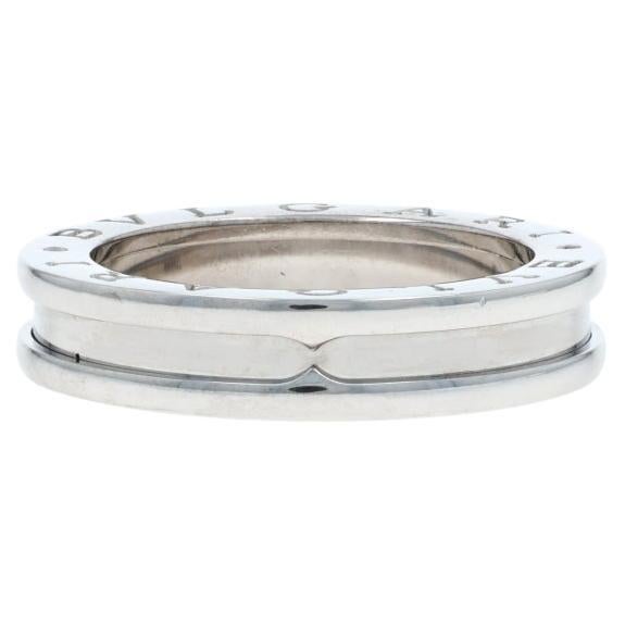 Bulgari Bvlgari B.zero1 Anello Signet - Oro bianco 18k