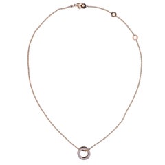 Bulgari Bvlgari B.Zero1 Tricolor Rose Jaune Blanc Collier pendentif en or 18K