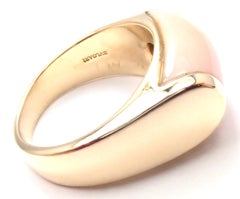 Bulgari Bvlgari Coral Tronchetto Yellow Gold Ring
