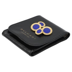 Bulgari/Bvlgari Cufflinks in 18k gold with Lapis Lazuli Accents
