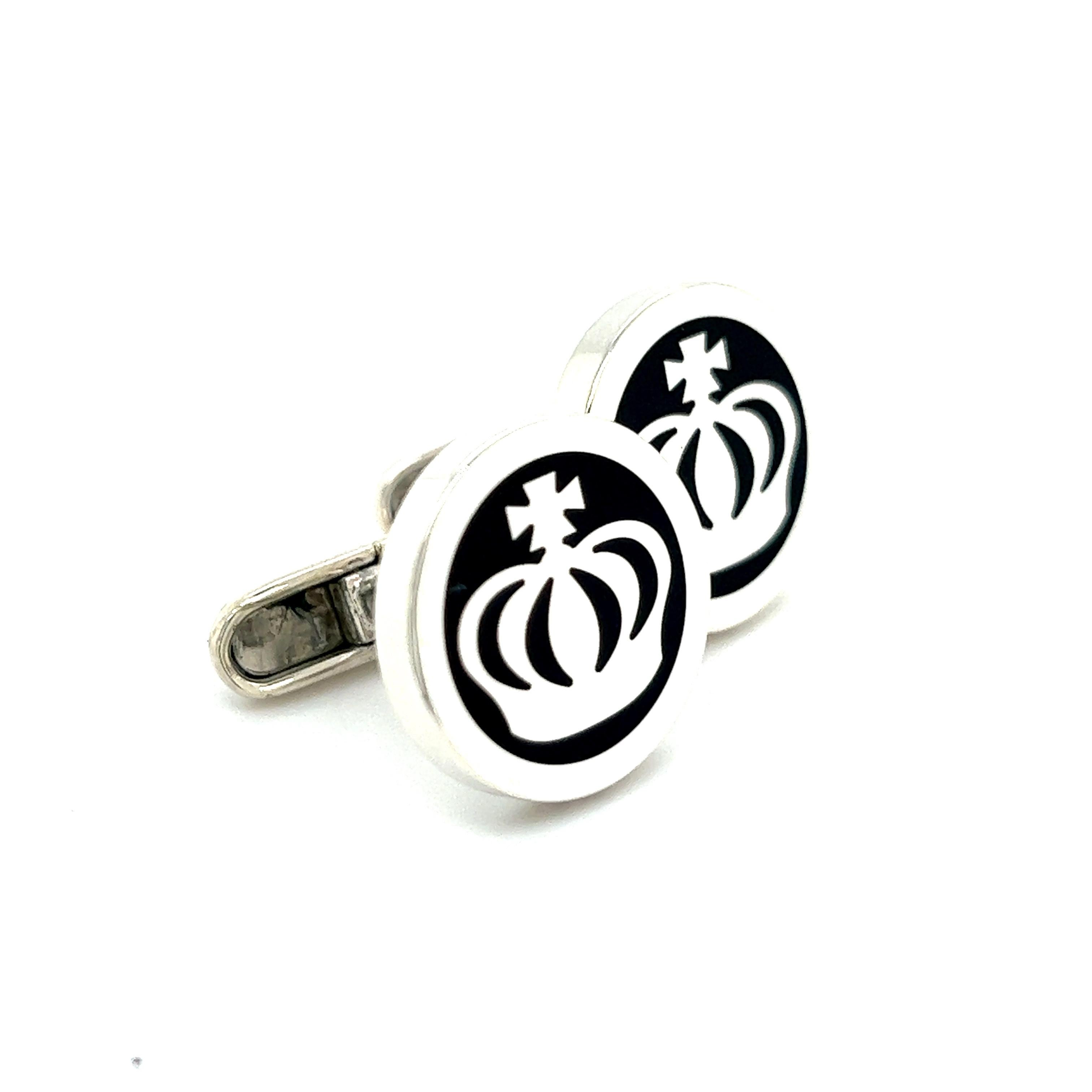 Bulgari Bvlgari Estate Crown Cufflinks Sterling Silver B5

Made in Italy

TRUSTED SELLER SINCE 2002

PLEASE SEE OUR HUNDREDS OF POSITIVE FEEDBACKS FROM OUR CLIENTS!!

FREE SHIPPING

DETAILS
Style: Crown Cufflinks
Material: Sterling Silver
Weight: 16