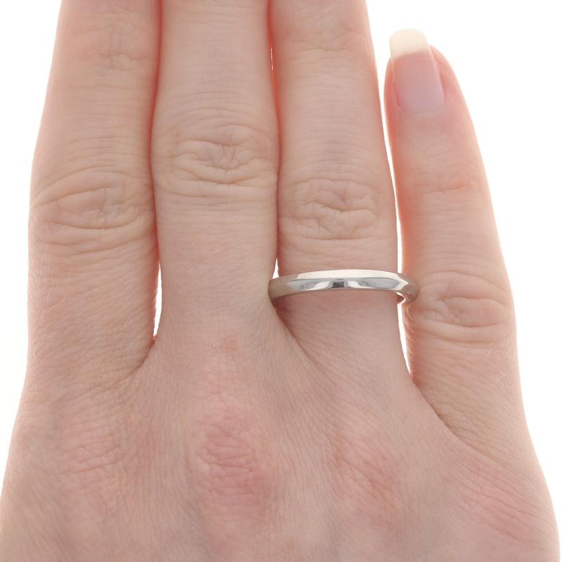 Alliance Bulgari BVLGARI Fedi - Bague en platine 950 à bord couteau Excellent état - En vente à Greensboro, NC