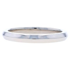 Bulgari BVLGARI Alianza de boda Fedi - Anillo de platino 950 con filo de cuchillo