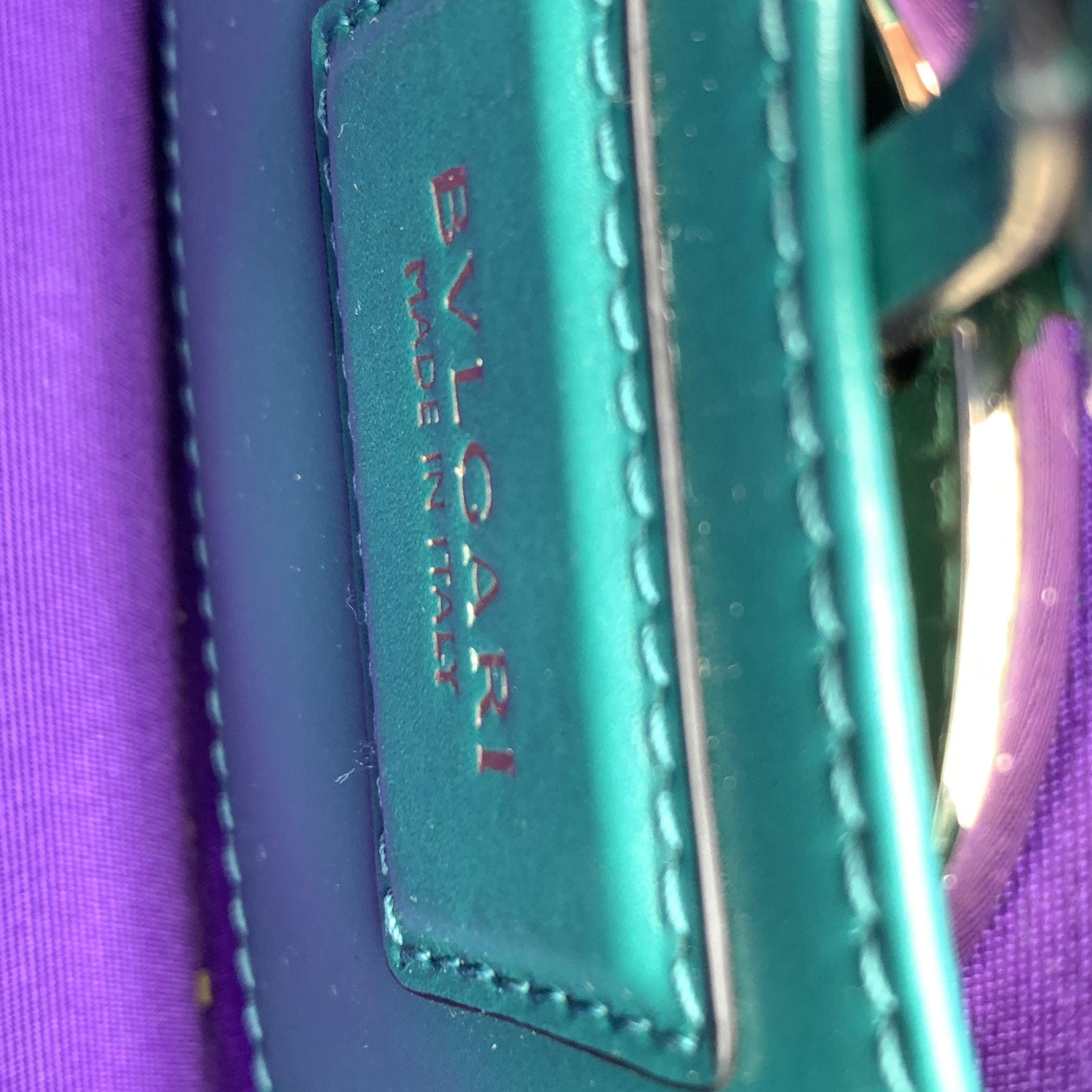 Bulgari Bvlgari Green Leather Small Serpenti Forever Shoulder Bag 3