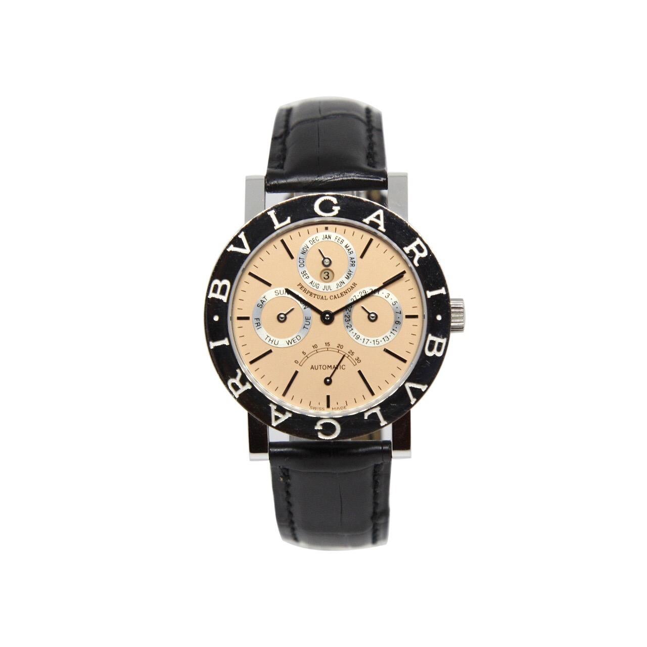 bvlgari all black limited edition watch