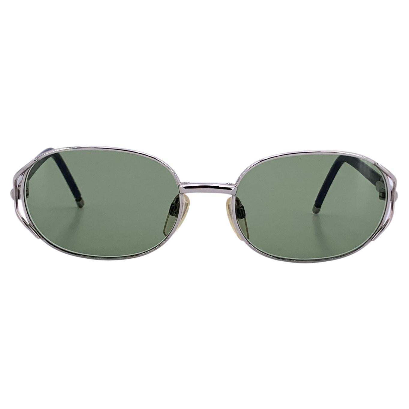 Bulgari Bvlgari Occhiali da sole ovali 201 Argento Metallo 56/18 135mm in vendita