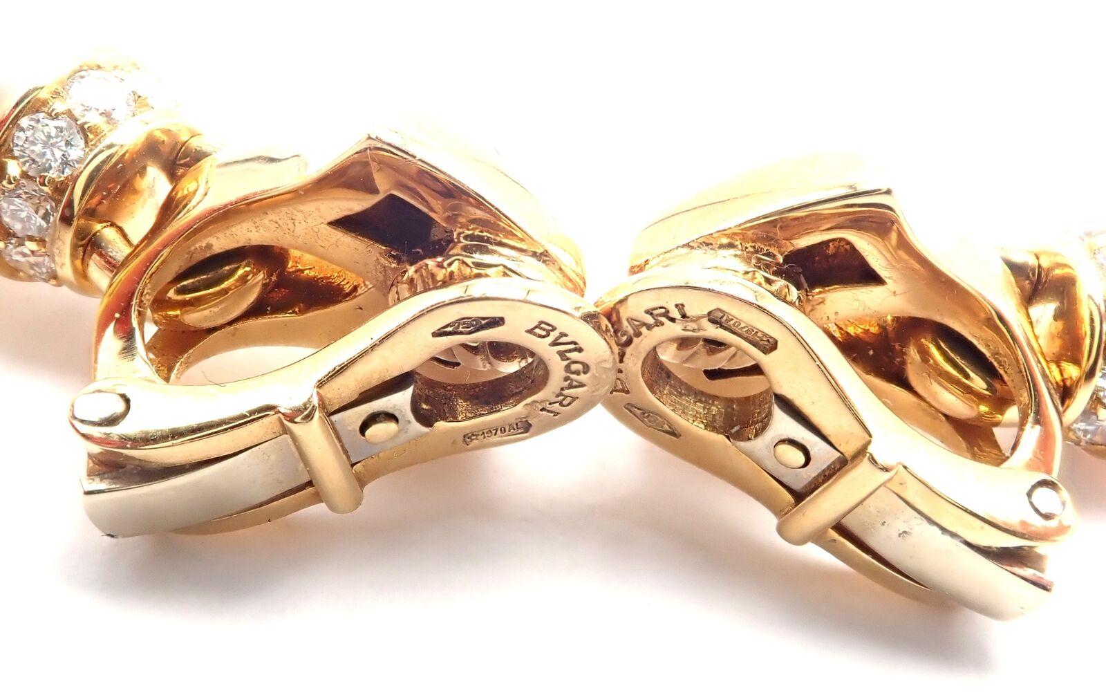 Bulgari Bvlgari Pendientes Gota Perla Peridoto Cristal de Roca Oro Amarillo en venta 5