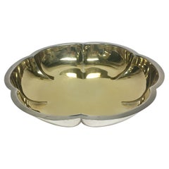Bulgari / Bvlgari Rare Gilt Sterling Silver Centerpiece Bowl