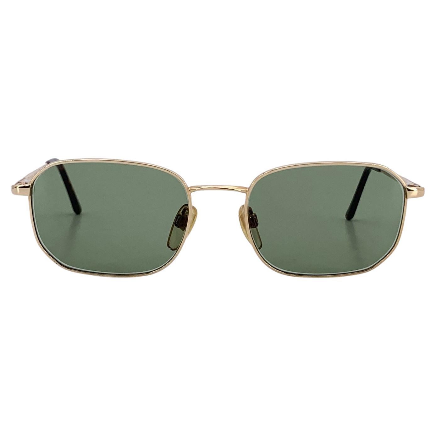 Bulgari Bvlgari Occhiali da sole rettangolari 109 Oro Metallo 53/19 140mm