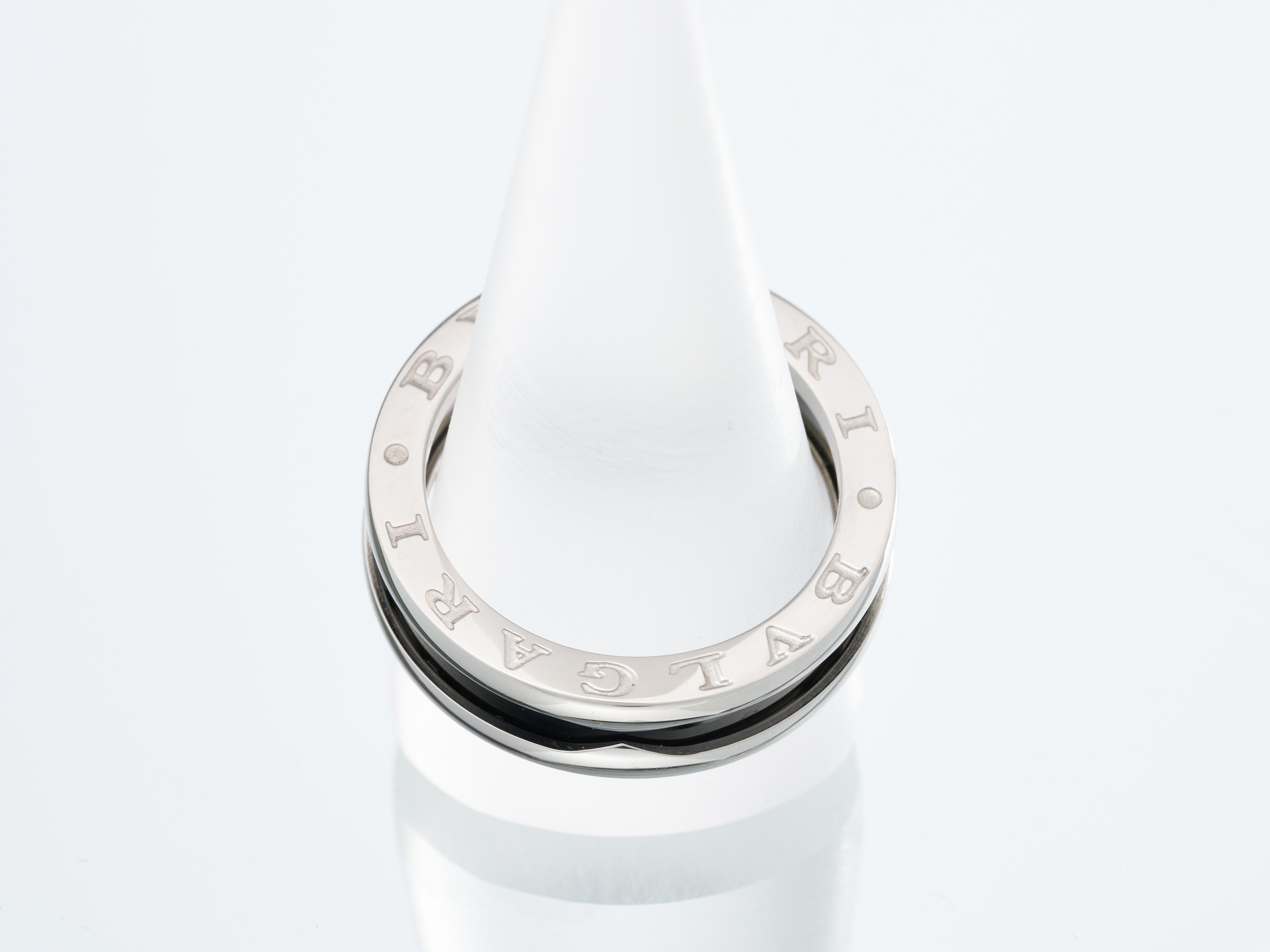 Bulgari Bvlgari Anillo Save The Children Talla T 62 Caja de cerámica de plata 925 PVP £520 8